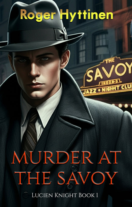 Murder at the Savoy, LARGE PRINT PAPERBACK